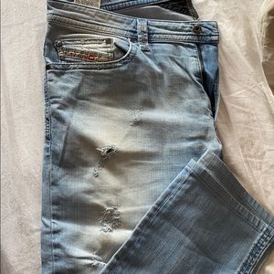 Light blue diesel jeans